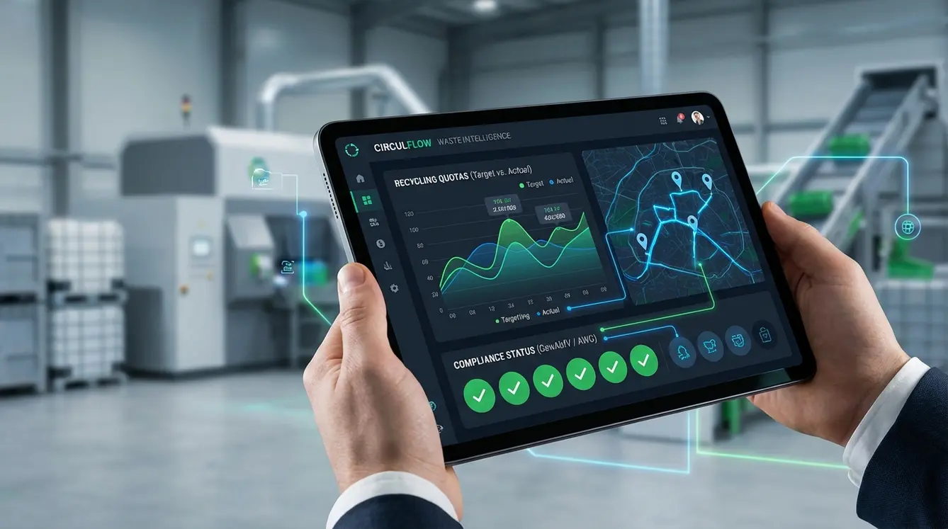 Datenanalyse auf einem Tablet anzeigen